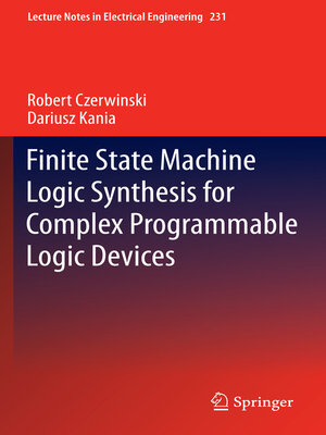 cover image of Finite State Machine Logic Synthesis for Complex Programmable Logic Devices